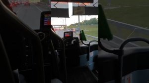 Автобус №452  по маршруту Москва - Звенигород