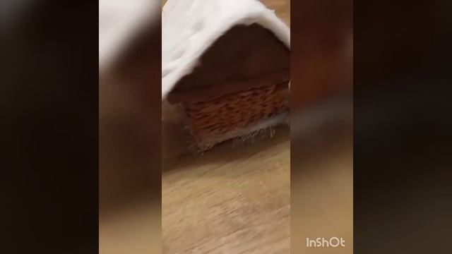 Новогодний домик из бумажных трубочек..mp4 смотреть онлайн