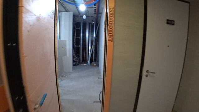 КАК СДЕЛАТЬ ТЕПЛУЮ СТЕНУ В САНУЗЛЕ? | Ремонт квартиры в ЖК "Долина Сетунь" смотреть онлайн