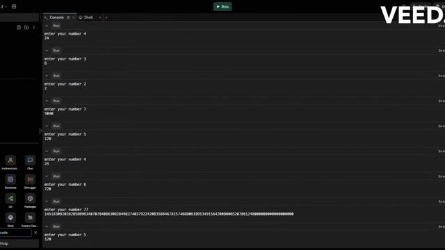 Task 2 Factorials 03/11/23 смотреть онлайн