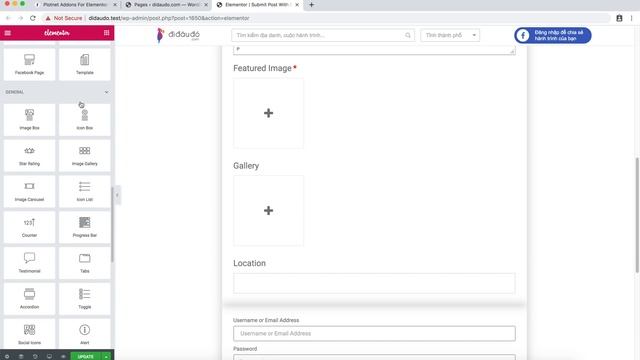 Submit Post and Edit Post Form Builder Elementor Tutorial | Piotnet Addons For Elementor PAFE смотреть онлайн