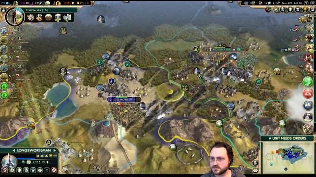 Let's Play Civilization 5 - Sweden [Community Balance Mod!] - Ep 9 смотреть онлайн