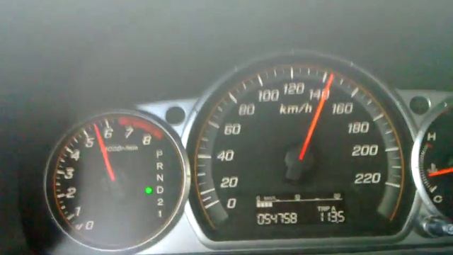 CR-V 2.4 i-vtec 100-150KPH slight uphill смотреть онлайн