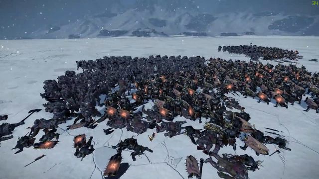 Total War Warhammer | Chosen vs Black Orcs смотреть онлайн