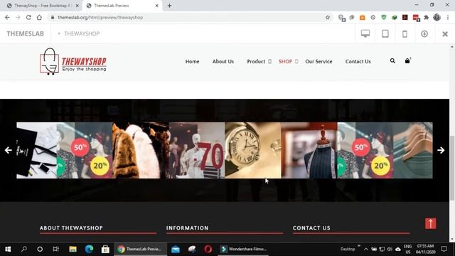Thewayshop: Free Bootstrap 4 HTML5 Multipurpose Website Template смотреть онлайн
