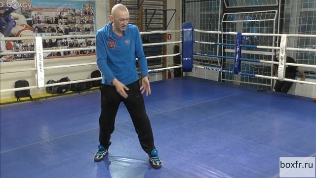 Бокс: отработка ударов в челноке (English subs) смотреть онлайн