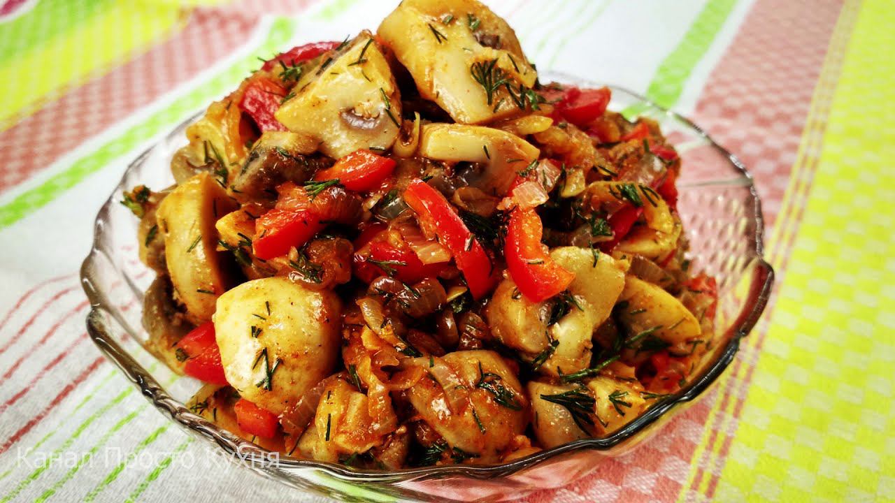 Готовлю закуску из грибов. Маринованные шампиньоны | Выпуск 231 смотреть онлайн