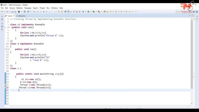 #51 Creating Thread by Implementing Runnable Interface | Comparison of Thread Creation Methods |JAV смотреть онлайн