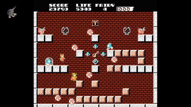 Solomon's Key (NES) • Walkthrough Playthrough (Full Game) • Directo #1 смотреть онлайн
