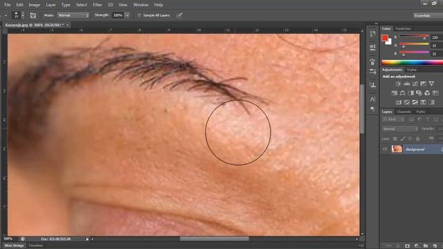 Sıfırdan Photoshop #9 (Blur Tool ) Kırışıklıkları Düzeltme смотреть онлайн