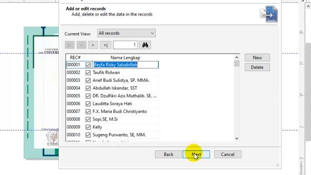Tutorial Mengubah Desain Sertifikat di Corel dengan data dari Excel ke PDF смотреть онлайн