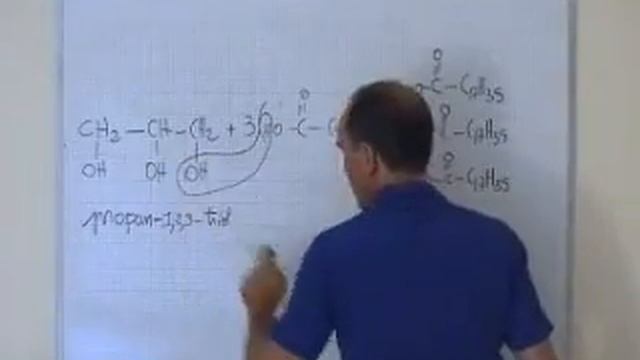 cours TS / chimie / équation de saponification: le tristéarate de glycéryle est un triester смотреть онлайн