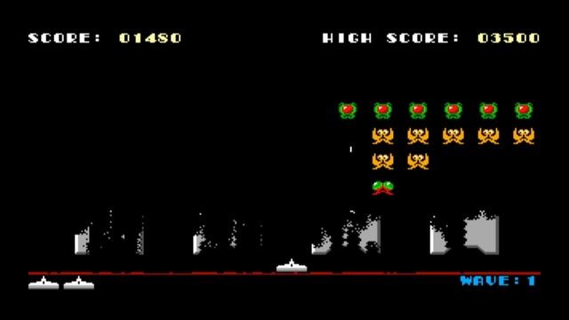 Space Intruders for the TRS-80 CoCo смотреть онлайн