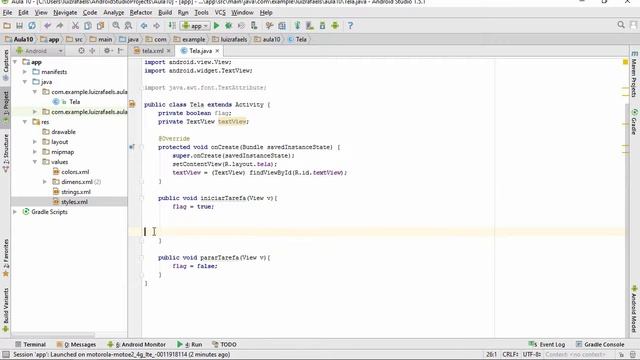 Aula 10: Thread, Handler e AsyncTask смотреть онлайн