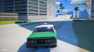 GTA Vice City Remake™ - Tommy Vercetti Intense Police Chase Action Gameplay / GTA 5 PC Mods