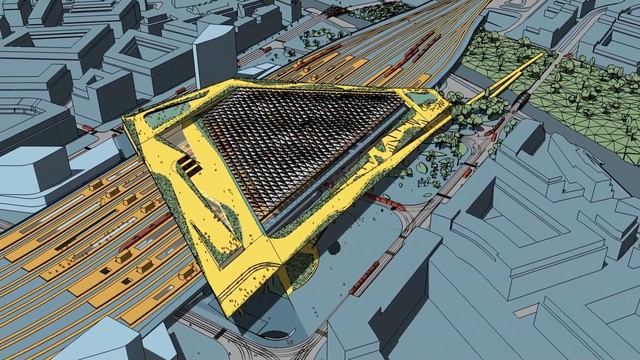 BRNO MAIN STATION | Architecture Animated by ZOA Studio смотреть онлайн