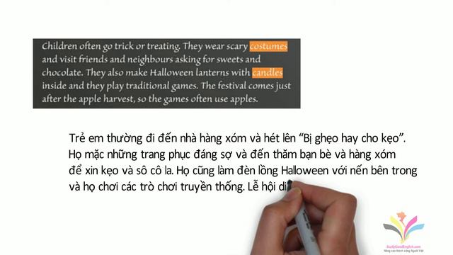Bản dịch bài 4C. Culture. Halloween смотреть онлайн