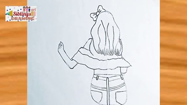 how to draw a girl with guitar ? Step By Step beginners drawing-pencil drawing-easy simple drawing смотреть онлайн