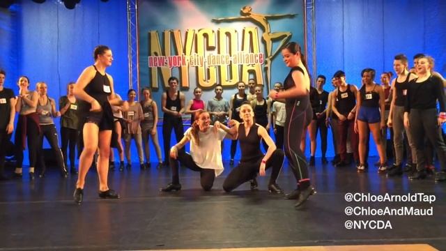 CHLOE ARNOLD WORK - TAP CLASS NEW YORK CITY DANCE ALLIANCE смотреть онлайн