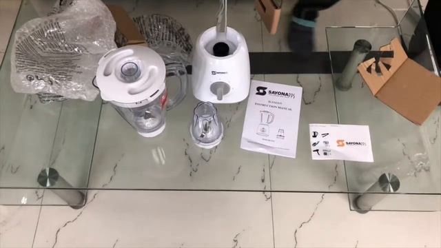 SAYONApps 2 in 1 Blender & Mill смотреть онлайн