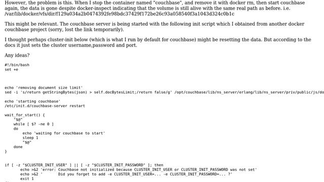 DevOps & SysAdmins: Docker data volumes with couchbase смотреть онлайн