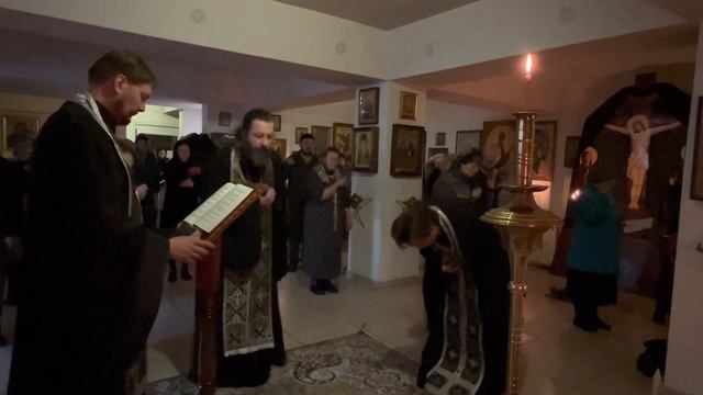 Покаянный канон прп.А.Критского. Среда. смотреть онлайн