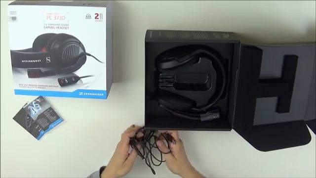 Sennheiser PC 373D Gaming Headset Unboxing [Deutsch / German] смотреть онлайн