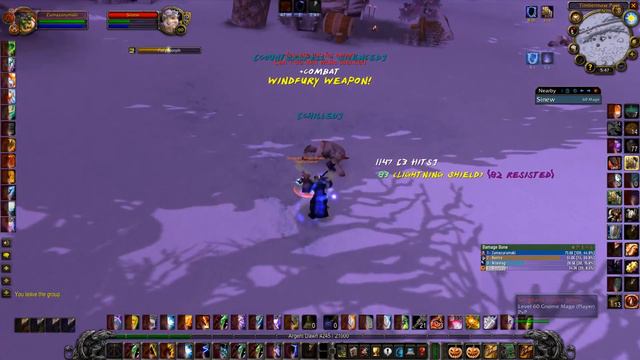WoW classic - Enh Shaman PvP (pt. 2) смотреть онлайн