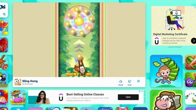 SLING KONG - Play This Game Online For Free Now!