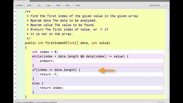 Coding with arrays in Java смотреть онлайн