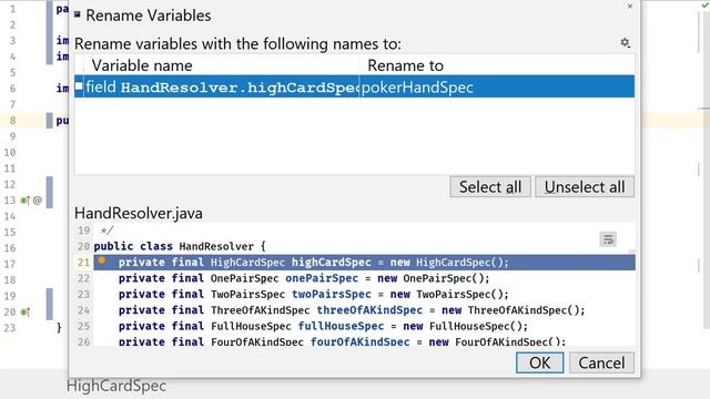 Refactoring to Chain of Responsibility - (13/15, Poker Hands) смотреть онлайн