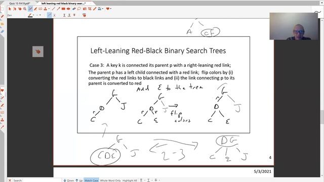 2-3 trees and Left leaning red black binary search trees смотреть онлайн