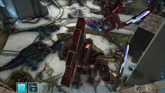 MEK WEAPONS MODULES, MECH SHIELD, ROCKETS, SIEGE CANNON - Ark Extinction DLC Part 27 смотреть онлайн