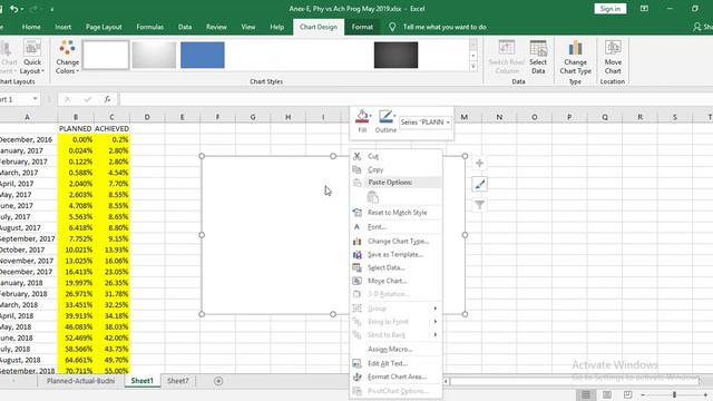 How to Prepare Progress Chart | Plan Physical VS Achieved Physical Chart |S-Curve of Project смотреть онлайн