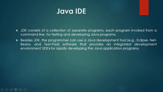 JDK, API and IDE смотреть онлайн