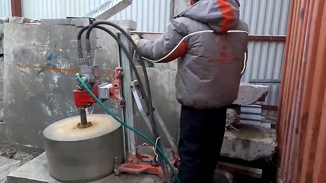 Гидравлическая установка алмазного сверления HUSQVARNA DM 406 смотреть онлайн