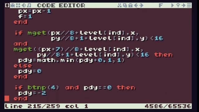 TIC-80 ShowCase #149 - Classic 2D Platformer Game Tutorial смотреть онлайн