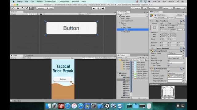 Part 18 - Adding a Begin Game Scene: Make a game like Balls or BB-Tan using Unity and C# смотреть онлайн