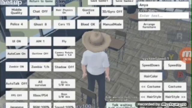 Учу своего друга играть в School Girls Simulator?(очень смешное видео) смотреть онлайн