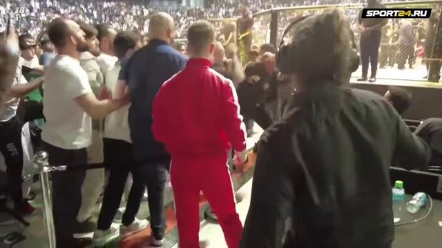 Хамзат Чимаев и Абубакр Нурмагомедов,вот и за чего произошел конфликт!!!