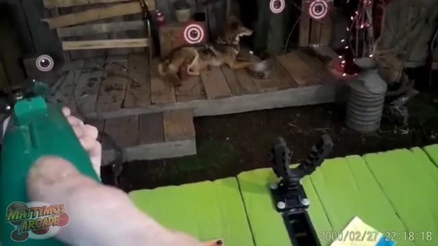 Interactive Arcade Shooting Gallery, at Ripley's Fun Zone, Branson, Mo смотреть онлайн