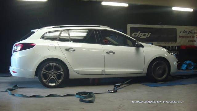 Renault Megane 3 Dci 160cv Reprogrammation Moteur @ 209cv Digiservices Paris 77 Dyno