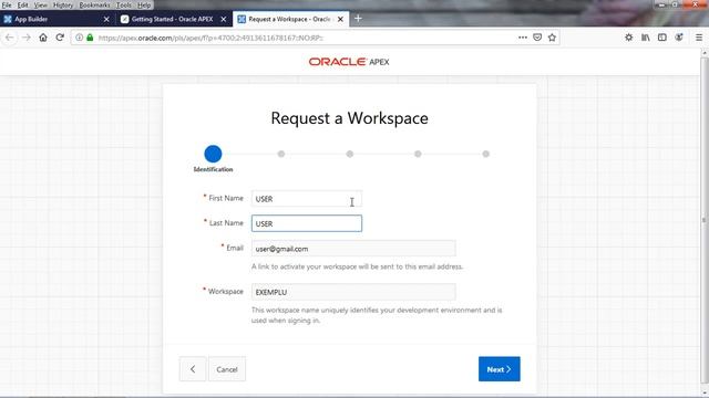 Oracle APEX | Creare primul Workspace смотреть онлайн