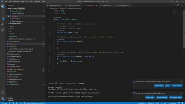 C # Godot | Creating a Turret Like Enemy смотреть онлайн