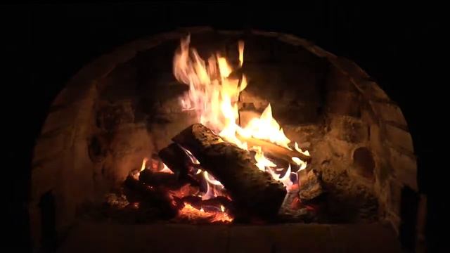 Виртуальный камин 10 час.full HD .Огонь .Для медитации.Для снятия стресса.Звук Костра и Треск Дров смотреть онлайн