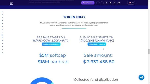 MODULE ICO - Token info смотреть онлайн