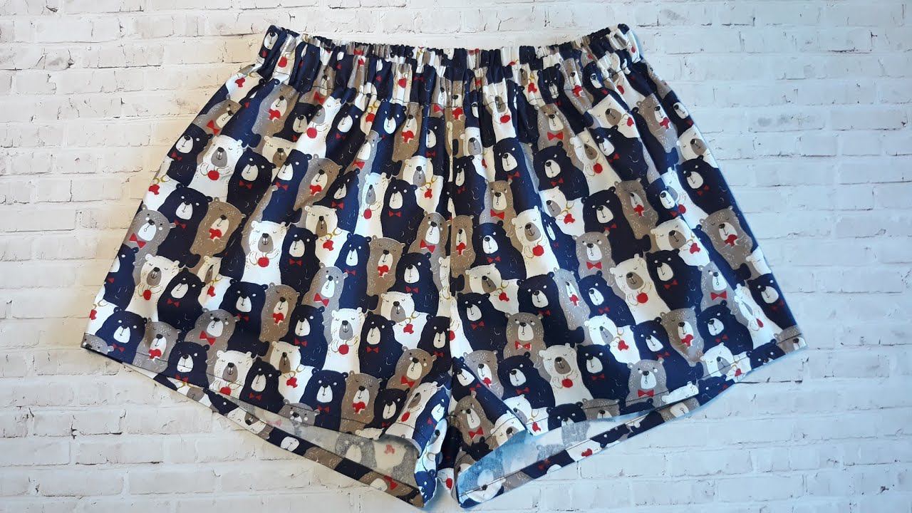 ШЬЮ ШОРТЫ БЕЗ ОВЕРЛОКА #шьюсама #ручнаяработа