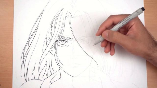 Drawing Eren Yeager From Attack On Attack On Titan Season 4