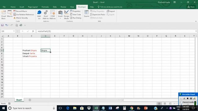 Extract text based on font color from a text string in Excel смотреть онлайн