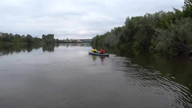 сплав по р.Сура из с.Кирзять в р.п.Сурское .июль 2018